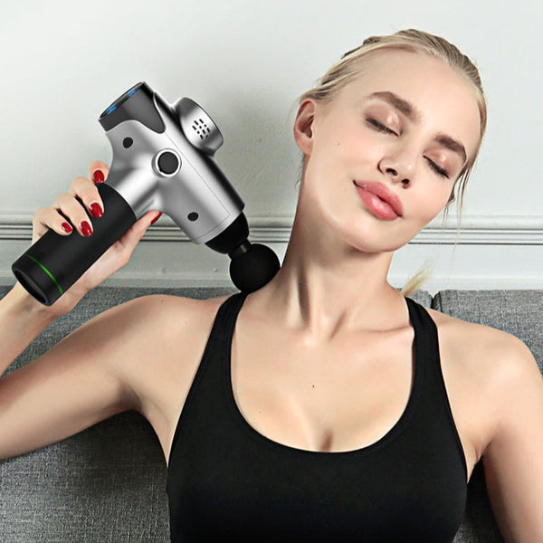 Massage Gun - Deep Tissue Percussion Muscle Massager for Pain Relief ...